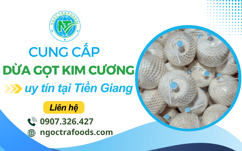 dừa gọt kim cương