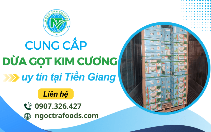 dừa gọt kim cương