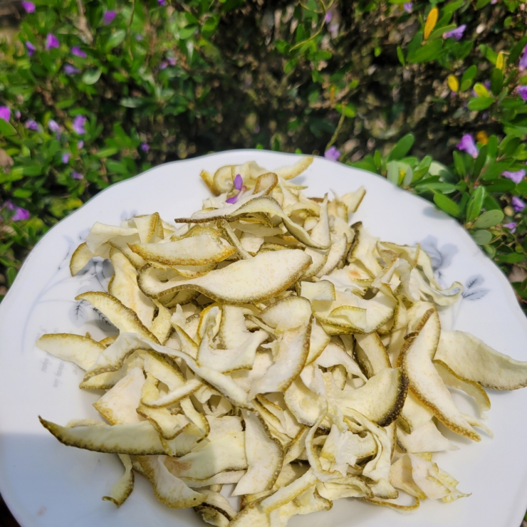 Vỏ Bưởi Sấy Giòn